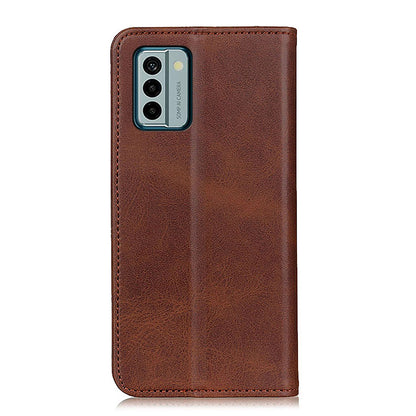 Split Leather Phone Case for Nokia G22 , Anti-drop Wallet Flip Stand Phone Cover