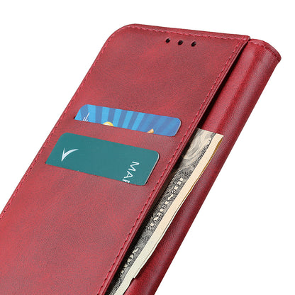 Split Leather Phone Case for Nokia G22 , Anti-drop Wallet Flip Stand Phone Cover