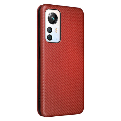 For Blackview A85 Carbon Fiber Texture Phone Case Leather Flip Stand Cover with Card Holder, Kickstand
