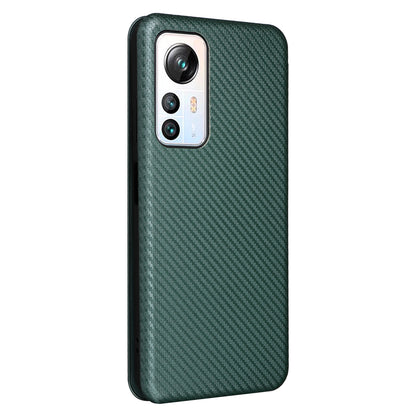 For Blackview A85 Carbon Fiber Texture Phone Case Leather Flip Stand Cover with Card Holder, Kickstand