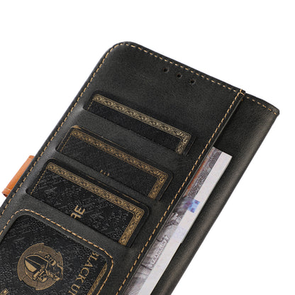 For Nokia G22 Anti-Scratch Phone Wallet Case Calf Texture Stand Leather Cell Phone Cover