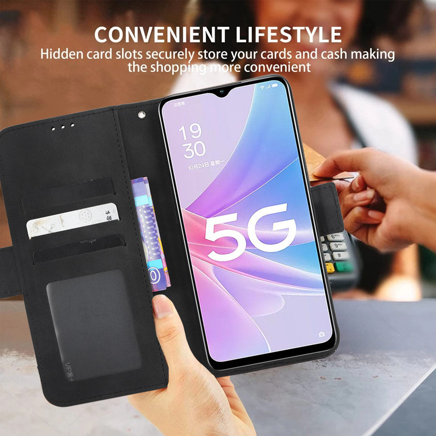 For Huawei P60 Pro / P60 Multiple Card Slots Leather Phone Cover Phone Shell Wallet Cell Phone Case