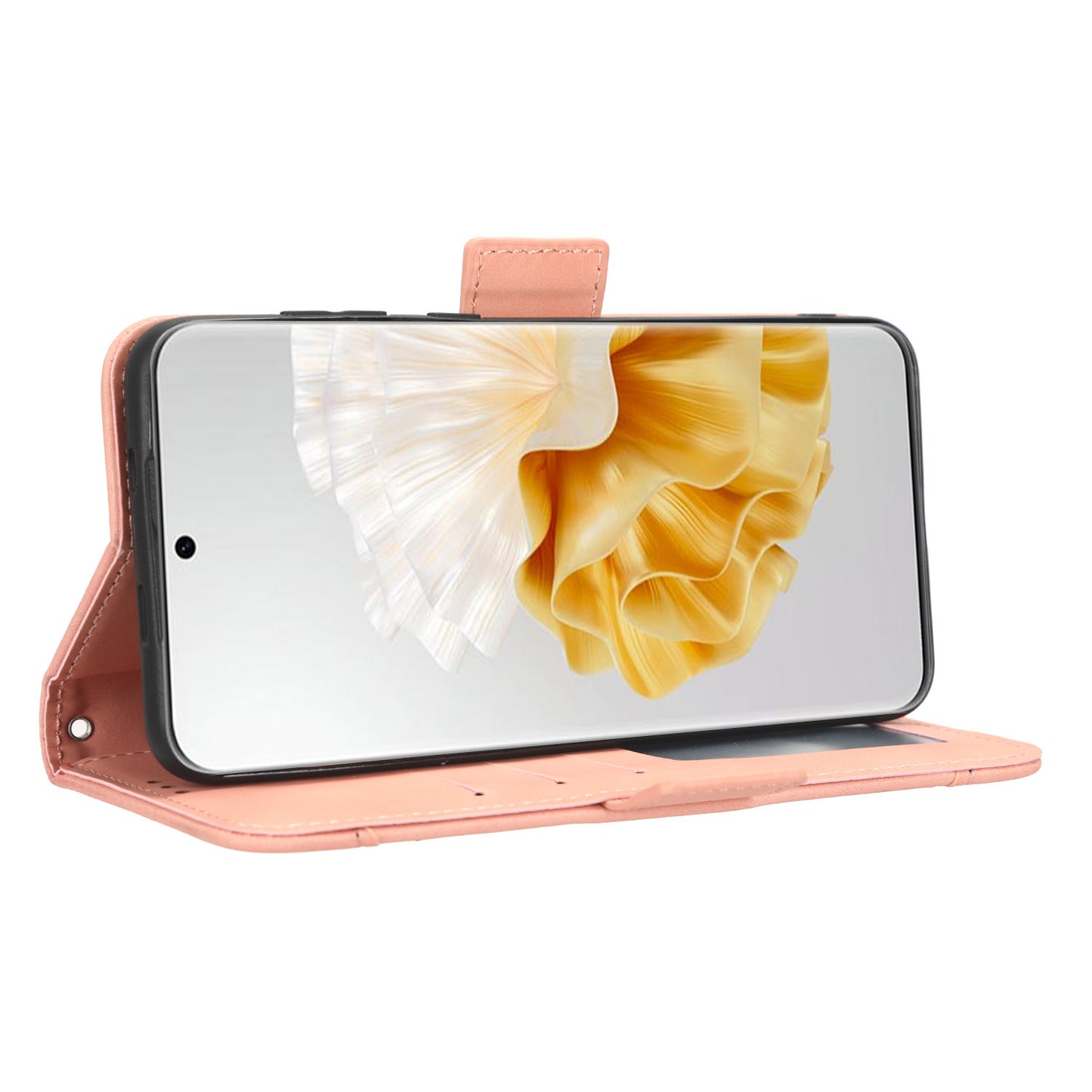 For Huawei P60 Pro / P60 Multiple Card Slots Leather Phone Cover Phone Shell Wallet Cell Phone Case