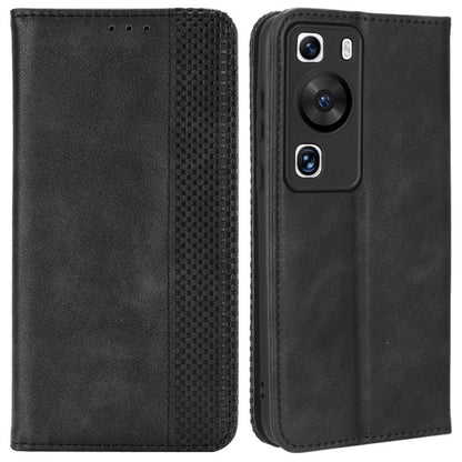 Stand Shell for Oppo Find X6 Pro PU Leather Magnetic Retro Phone Cover Cell Phone Wallet Case