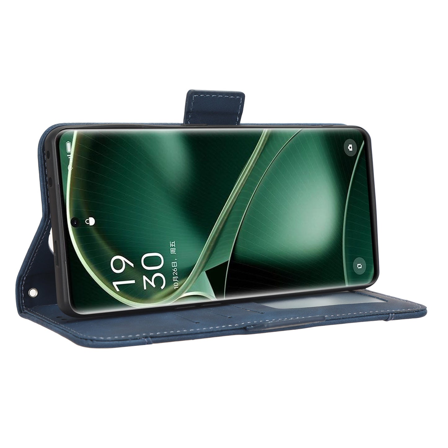 Wallet Phone Shell for Oppo Find X6 Pro Leather Flip Cover Multiple Card Slots Phone Case with Stand