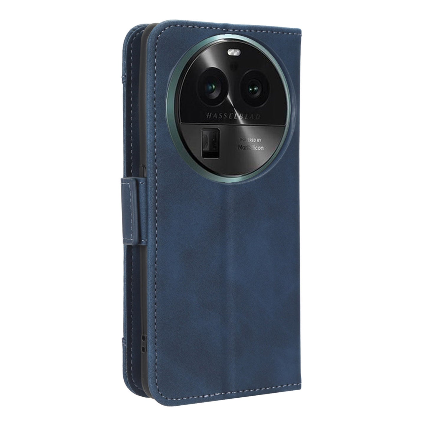 Wallet Phone Shell for Oppo Find X6 Pro Leather Flip Cover Multiple Card Slots Phone Case with Stand
