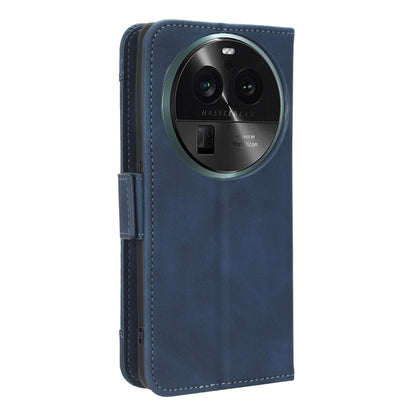 Wallet Phone Shell for Oppo Find X6 Pro Leather Flip Cover Multiple Card Slots Phone Case with Stand