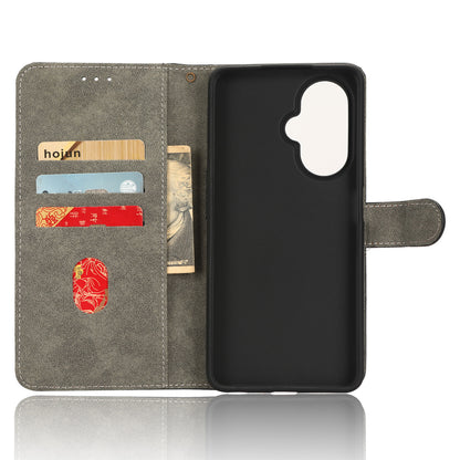 For OnePlus Nord CE 3 Lite 5G / Nord N30 5G Phone Stand Case PU Leather RFID Blocking Wallet Cover with Strap