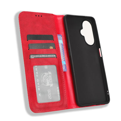 For OnePlus Nord CE 3 Lite 5G / Nord N30 5G Wallet Phone Case Retro PU Leather Mobile Phone Stand Cover