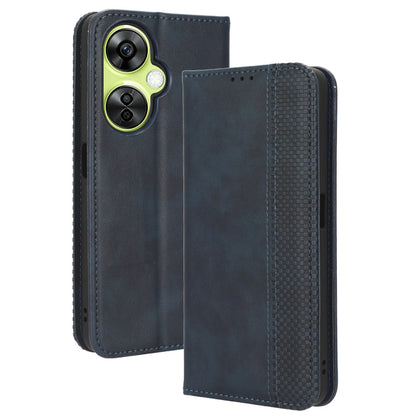 For OnePlus Nord CE 3 Lite 5G / Nord N30 5G Wallet Phone Case Retro PU Leather Mobile Phone Stand Cover