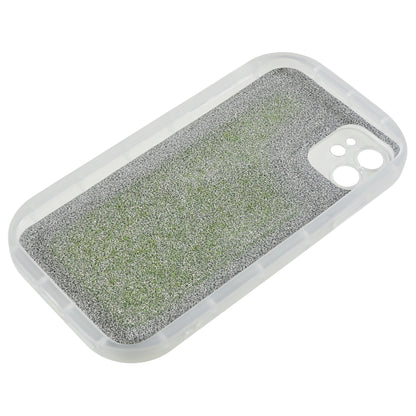 For iPhone 12 6.1 inch Soft TPU Phone Case Bling Glitter Sparkle Epoxy Cover