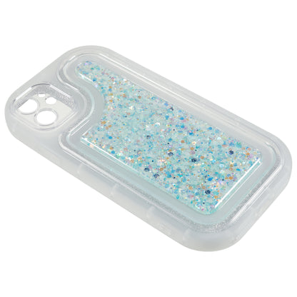For iPhone 12 6.1 inch Soft TPU Phone Case Bling Glitter Sparkle Epoxy Cover