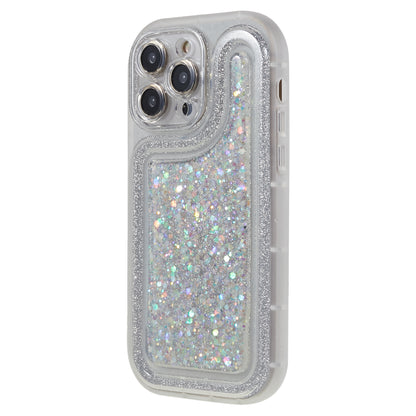 For iPhone 13 Pro 6.1 inch Epoxy Powder Mobile Phone Case Soft TPU Shockproof Cover