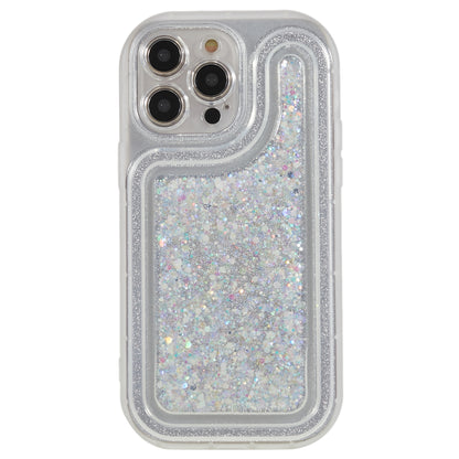 For iPhone 13 Pro 6.1 inch Epoxy Powder Mobile Phone Case Soft TPU Shockproof Cover