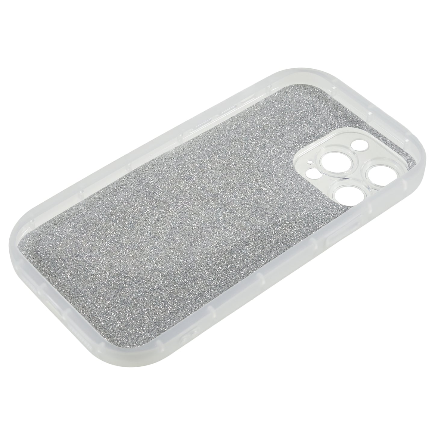 For iPhone 13 Pro 6.1 inch Epoxy Powder Mobile Phone Case Soft TPU Shockproof Cover