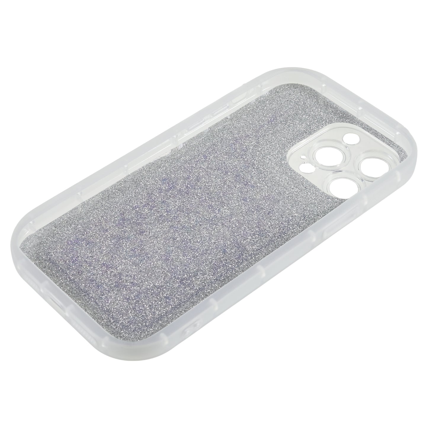 For iPhone 13 Pro 6.1 inch Epoxy Powder Mobile Phone Case Soft TPU Shockproof Cover