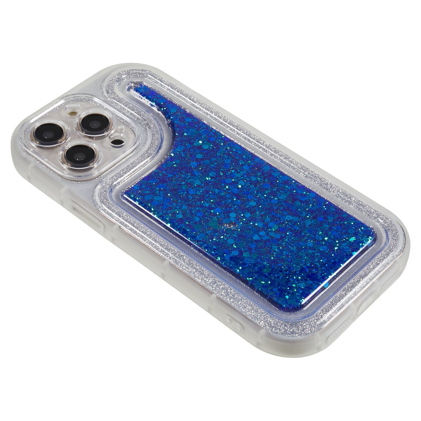 For iPhone 13 Pro 6.1 inch Epoxy Powder Mobile Phone Case Soft TPU Shockproof Cover