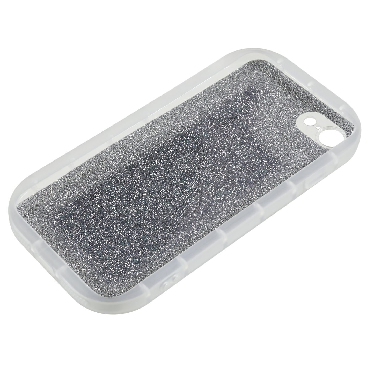 Glitter Phone Case for iPhone 7  / 8 4.7 inch / SE (2020) / (2022) , Soft TPU Epoxy Shockproof Cover