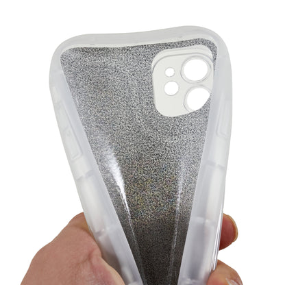 For iPhone 11 6.1 inch Glitter Sparkle Epoxy TPU Phone Case Scratch-Resistant Protective Cover
