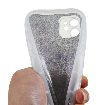 For iPhone 11 6.1 inch Glitter Sparkle Epoxy TPU Phone Case Scratch-Resistant Protective Cover