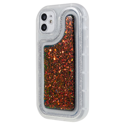 For iPhone 11 6.1 inch Glitter Sparkle Epoxy TPU Phone Case Scratch-Resistant Protective Cover