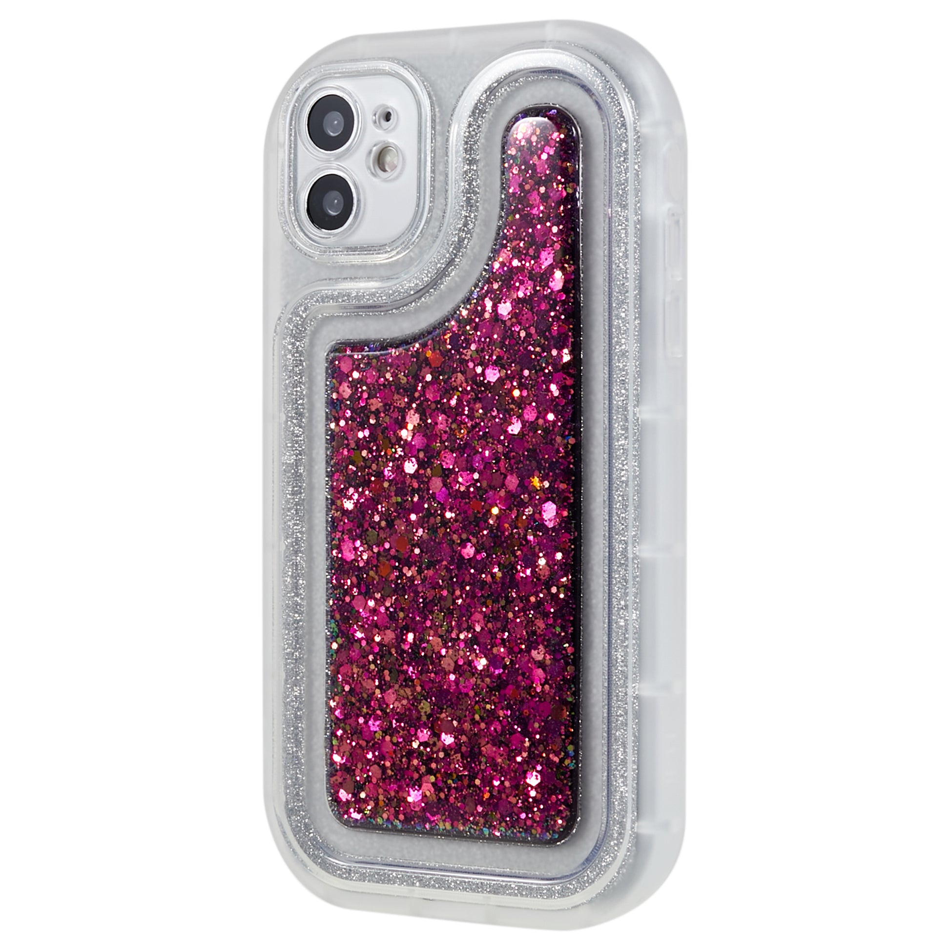 For iPhone 11 6.1 inch Glitter Sparkle Epoxy TPU Phone Case Scratch-Resistant Protective Cover