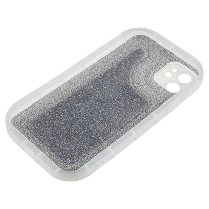 For iPhone 11 6.1 inch Glitter Sparkle Epoxy TPU Phone Case Scratch-Resistant Protective Cover