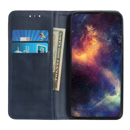 Protective Phone Case for Nokia C32 , Magnetic Auto Closing Split Leather Wallet Stand Phone Cover