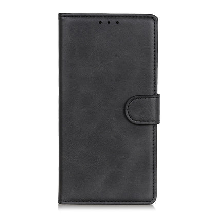 For Nokia C32 Cowhide Texture PU Leather Wallet Mobile Case Drop-proof Stand Phone Cover