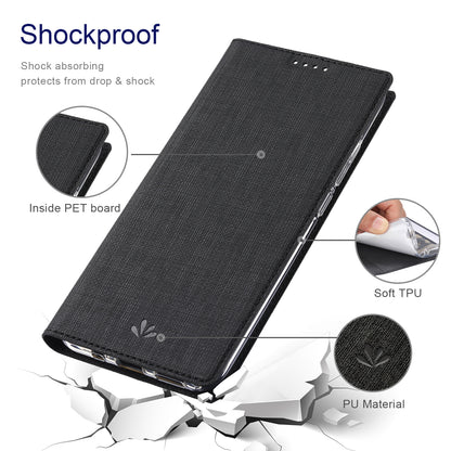 VILI DMX Series for Xiaomi 13 Lite / Civi 2 5G PU Leather Stand Card Slots Phone Case Mobile Phone Cover