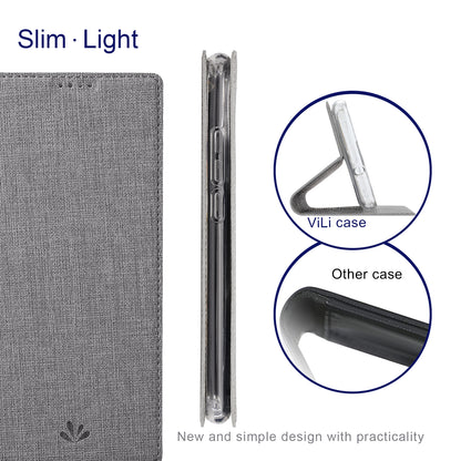 VILI DMX Series for Xiaomi 13 Lite / Civi 2 5G PU Leather Stand Card Slots Phone Case Mobile Phone Cover
