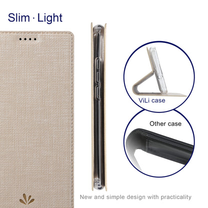 VILI DMX Series for Xiaomi 13 Lite / Civi 2 5G PU Leather Stand Card Slots Phone Case Mobile Phone Cover