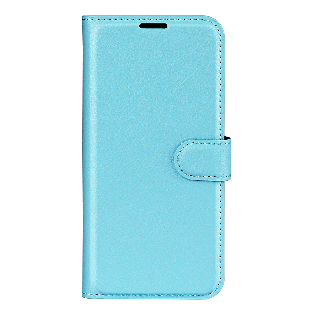 PU Leather Phone Case for TCL 40R 5G , Dustproof Litchi Texture Phone Shell Wallet Stand Flip Cover