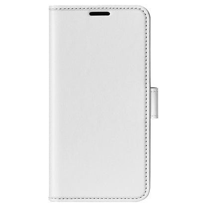 For TCL 40R 5G Anti-Dust Crazy Horse Texture Phone Case PU Leather Wallet Flip Stand Cover