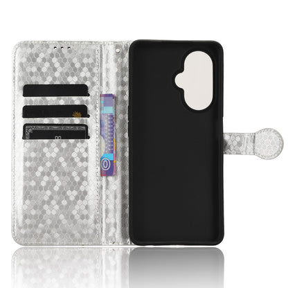 For OnePlus Nord CE 3 Lite 5G / Nord N30 5G PU Leather Cover Dot Pattern Imprinted Stand Wallet Phone Case