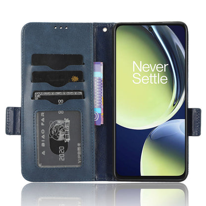 For OnePlus Nord CE 3 Lite 5G / Nord N30 5G Phone Case Imprinted Triangle Stand Wallet PU Leather Cover