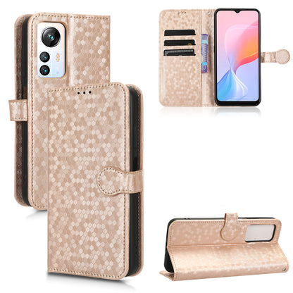 Phone Case for Blackview A85 Wallet Phone Case Dot Pattern Imprinted Leather Cover Shockproof Stand Phone Shell