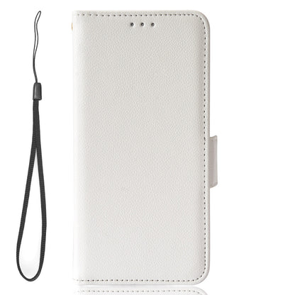 For Umidigi G1 / G1 Max PU Leather Case Litchi Texture Folio Flip Wallet Stand Phone Cover