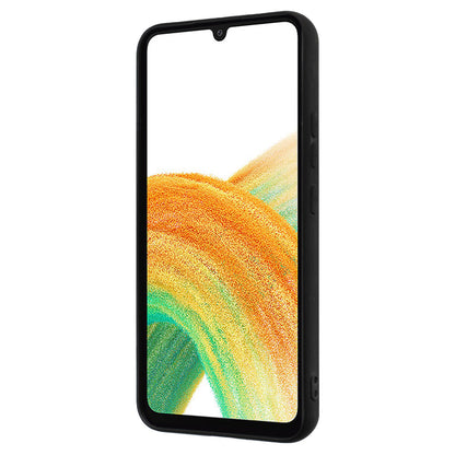 For Samsung Galaxy A24 4G Phone TPU Case with Ring Kickstand Matte Cover Support Car Magnet Mount