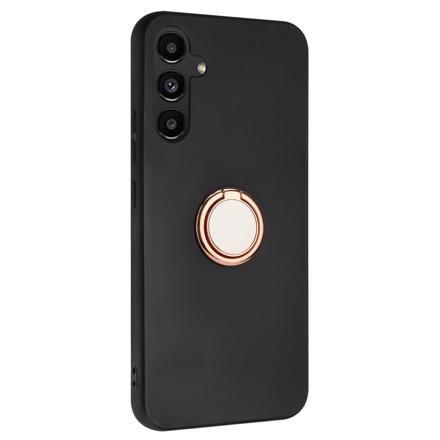 Ring Kickstand TPU Case for Samsung Galaxy A54 5G Fall Protection Matte Phone Cover