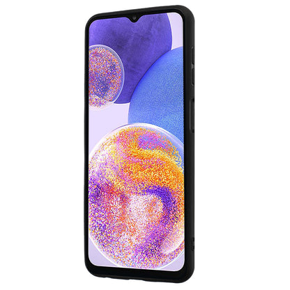 For Samsung Galaxy A23 4G / A23 5G (Global Version) / M23 5G / F23 5G / M13 4G Anti-drop Matte TPU Phone Case with Ring Kickstand