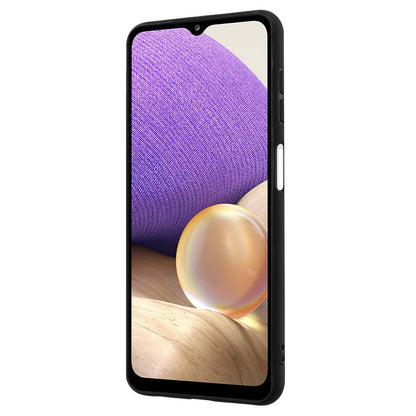 For Samsung Galaxy A13 4G / 5G / A04s 4G (164.7 x 76.7 x 9.1 mm) / A04 4G (164.4 x 76.3 x 9.1 mm) / M13 5G Phone Back Matte TPU Cover with Ring Kickstand