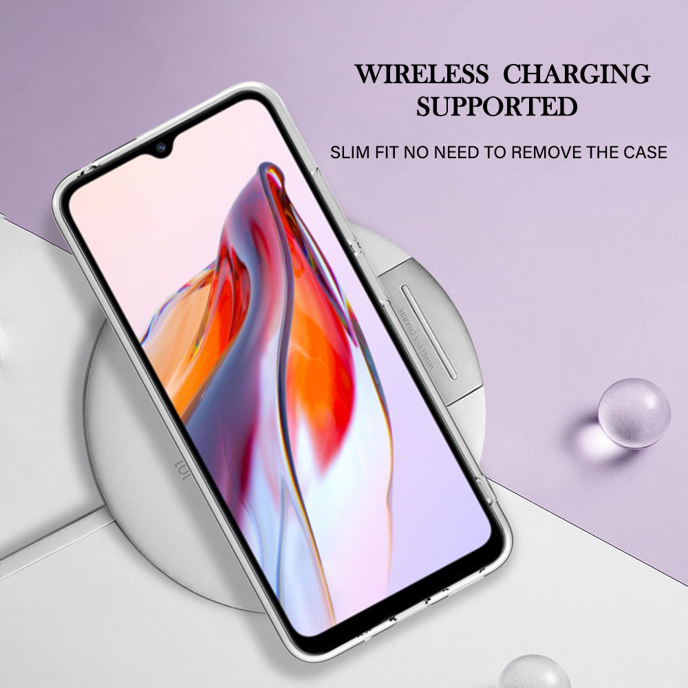 For Xiaomi Redmi 12C 4G / 11A 4G YB IMD Series-16 Style E Phone Case 2.0mm Electroplating IMD Marble Pattern TPU Cover