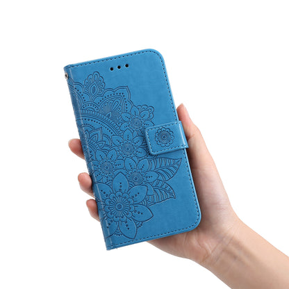 For Honor Magic5 Pro Flower Imprinting Phone Leather Case Stand Wallet Shockproof Phone Cover