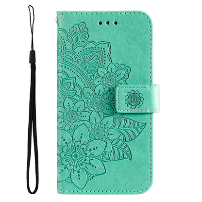 For Honor Magic5 Pro Flower Imprinting Phone Leather Case Stand Wallet Shockproof Phone Cover