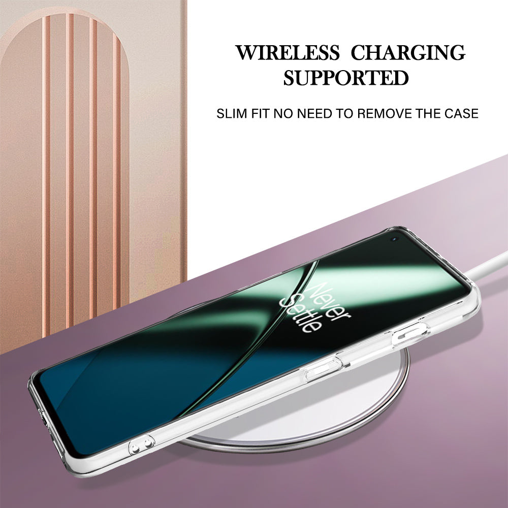 YB IMD Series-1 for OnePlus 11 5G Anti-Dust Phone Case Marble Floral Pattern Electroplating TPU IMD Cover