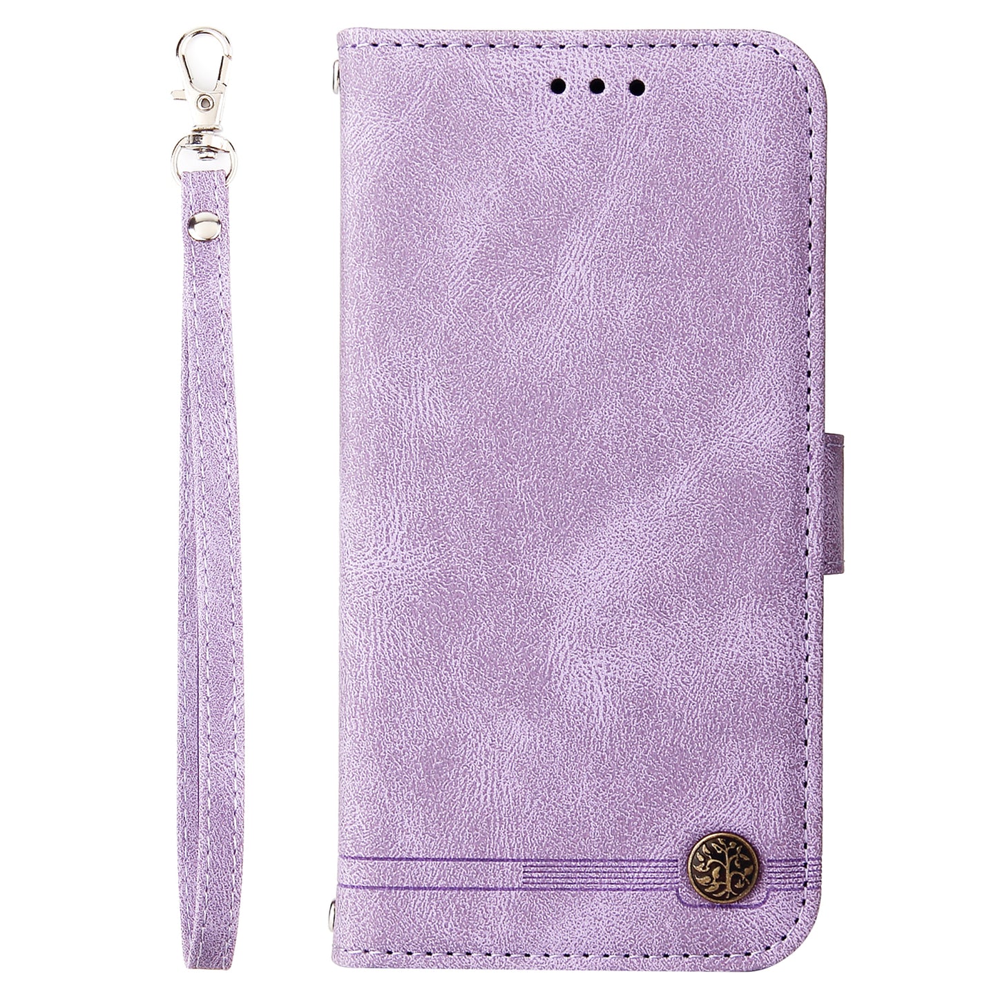 Phone Cover for Honor Magic5 Pro Skin-touch Leather Case Imprinted Lines Wallet Stand Shell