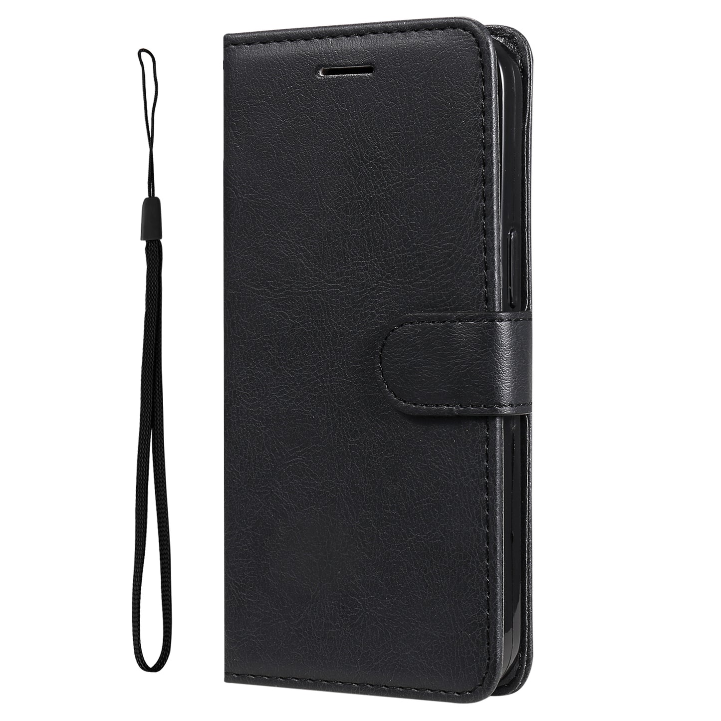 KT Leather Series-2 For Xiaomi Redmi Note 12 4G Flip Stand Protective Shell Solid Color PU Leather Wallet Phone Case