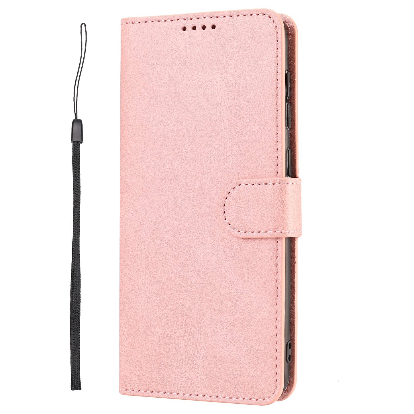 For Realme 10 Pro 5G Wallet Phone Case Anti-Drop Leather Phone Cover with Strap