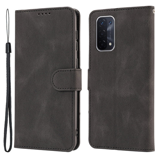 For Oppo A54 5G / A74 5G / A93 5G / OnePlus Nord N200 5G Phone Case Stand PU Leather Flip Wallet Cover